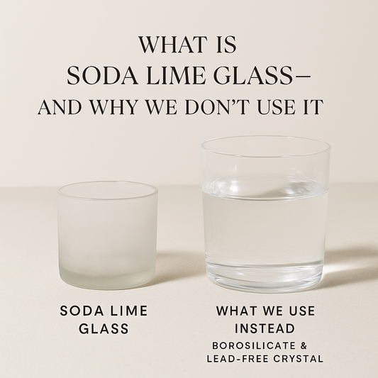 What is soda lime glass?