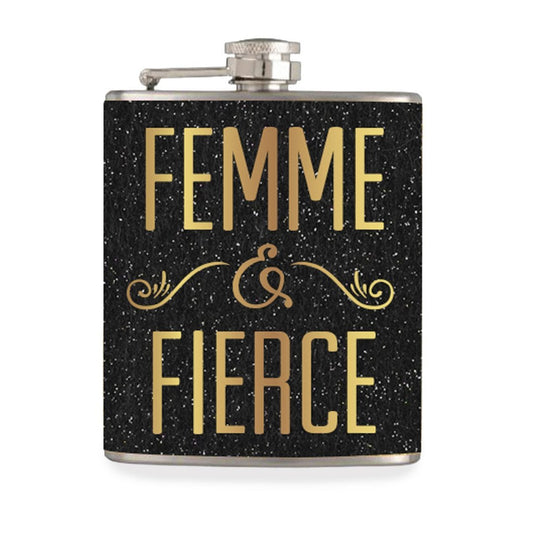 Femme & Fierce Flask - Sister.ly Drinkware