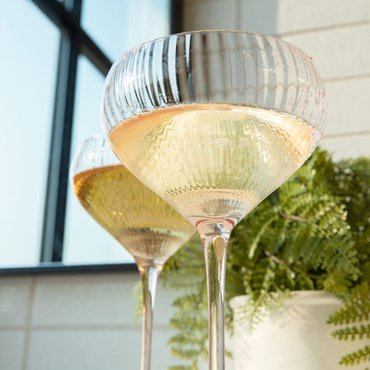 Pink Coupe Glasses - Sister.ly Drinkware