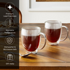 Double Wall Glass Coffee Mugs