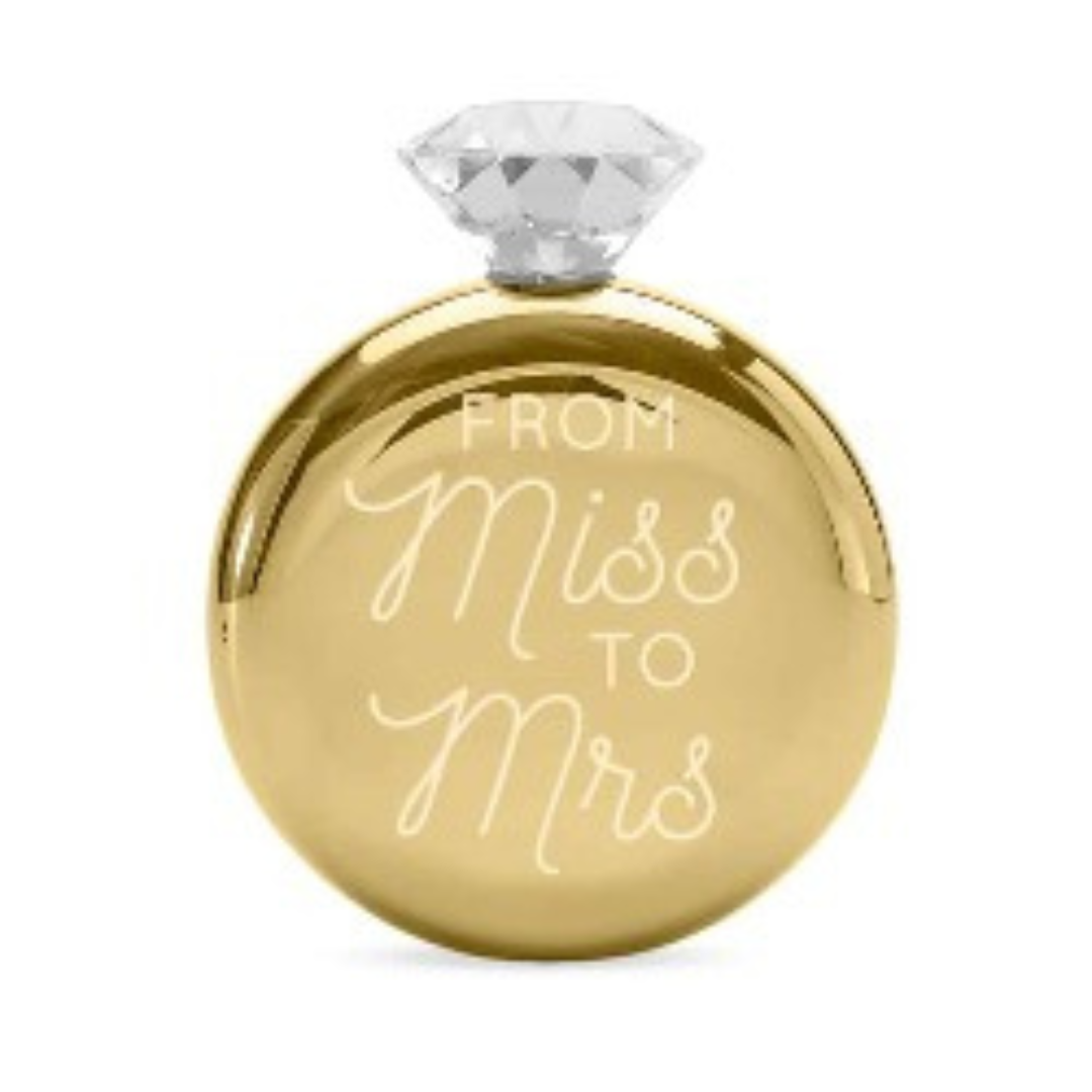 Round Flask - From Miss to Mrs
