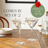 Clear Hammered Cocktail Glasses - Sister.ly Drinkware