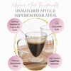 Clear Insulated Double Wall Glass Cup Set - Sister.ly Drinkware