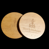 Wooden Coasters, Set of 2 - Sister.ly Drinkware