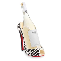 High Heel Zebra Print Bottle Holder - Sister.ly Drinkware