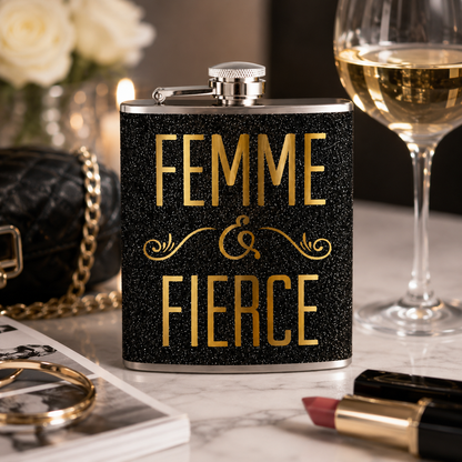 Femme & Fierce Flask