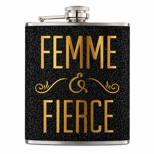 Femme & Fierce Flask