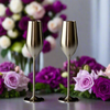 Silver Unbreakable Stainless Steel Flutes - Sister.ly Drinkware