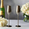 Silver Unbreakable Stainless Steel Flutes - Sister.ly Drinkware